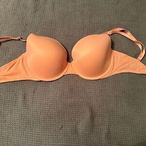 Victorias Secret 34DD bra with convertible straps. Orange